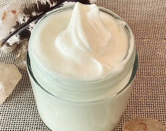 All Natural Whipped Tallow Lotion Lavender Frankincense Vetiver