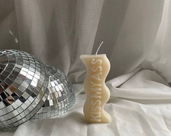 Kiss my Ass Candle / Kiss my Ass Candle / Quote Candle / Sayings Candle / Standing Candle / Decoration