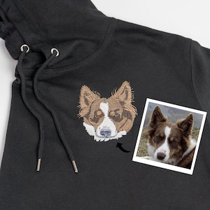Custom Embroidered Pet Hoodies and Jumpers, Personalised Hoodies and Jumpers for Pet Lovers, Perfect Gift for Her or Him
