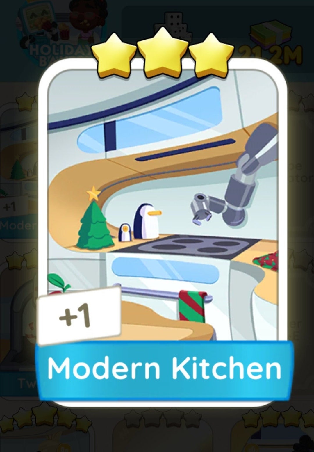 Modern Kitchen Monopoly Go Sticker 3 Star Etsy