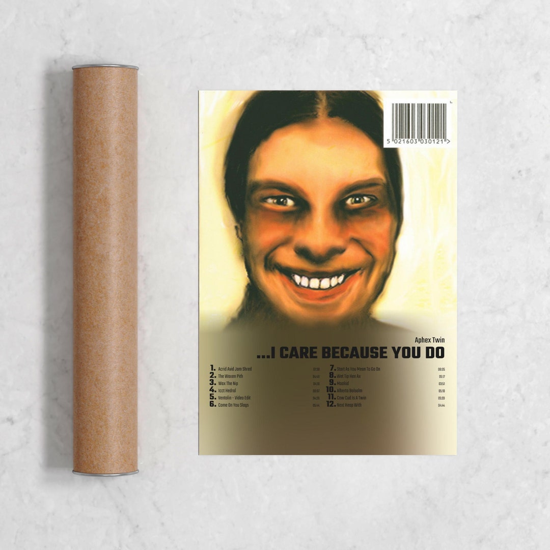 Aphex Twin ..i Care Because You Do Album Cover Poster Print Etsy Australia