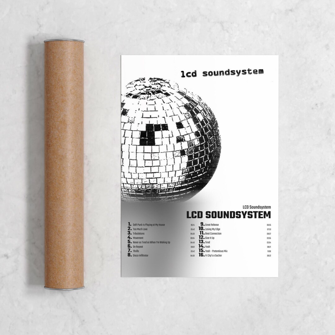 Lcd Soundsystem Lcd Soundsystem Album Cover Poster Print Etsy