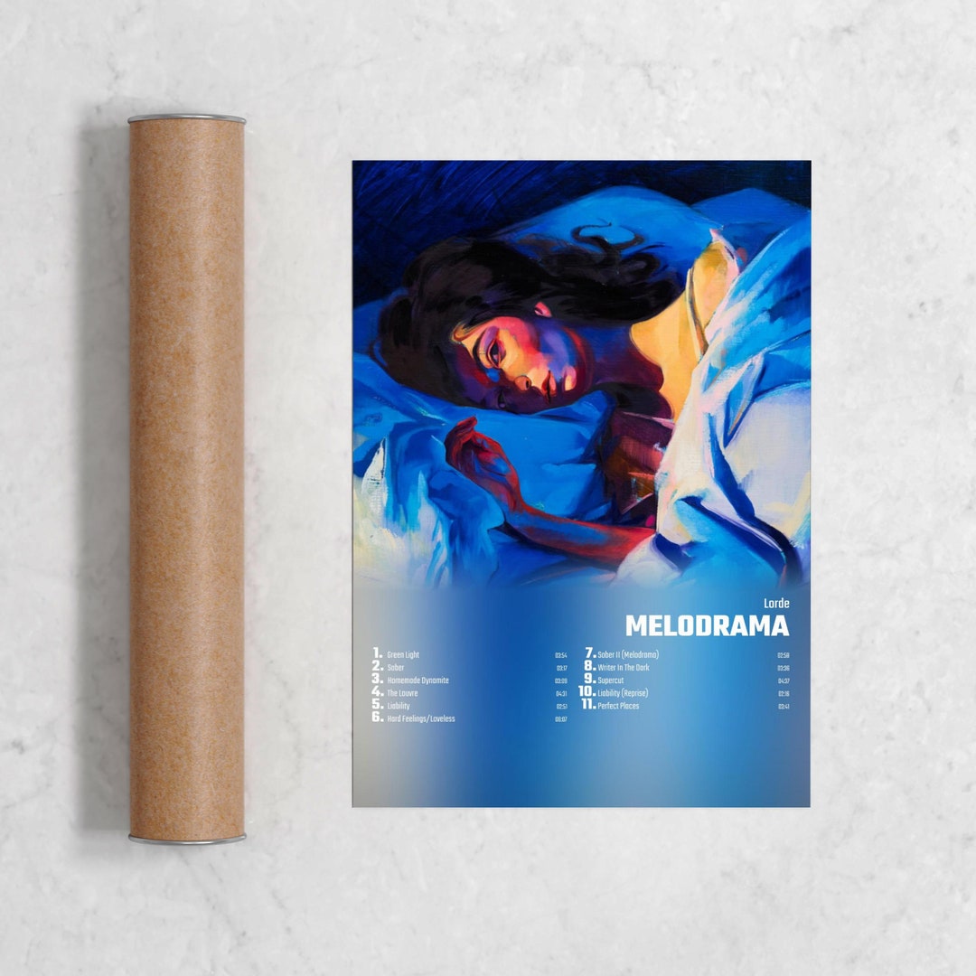 Lorde Melodrama Album Cover Poster Print Wall Art Lorde - Etsy