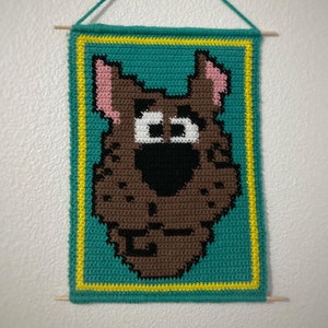 Detective Dog Crochet Tapestry Pattern
