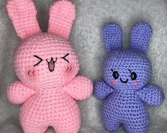 Asamimichan Bunnies Amigurumi Pattern - Etsy