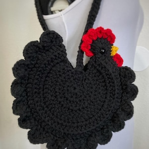 Crochet Chicken Purse