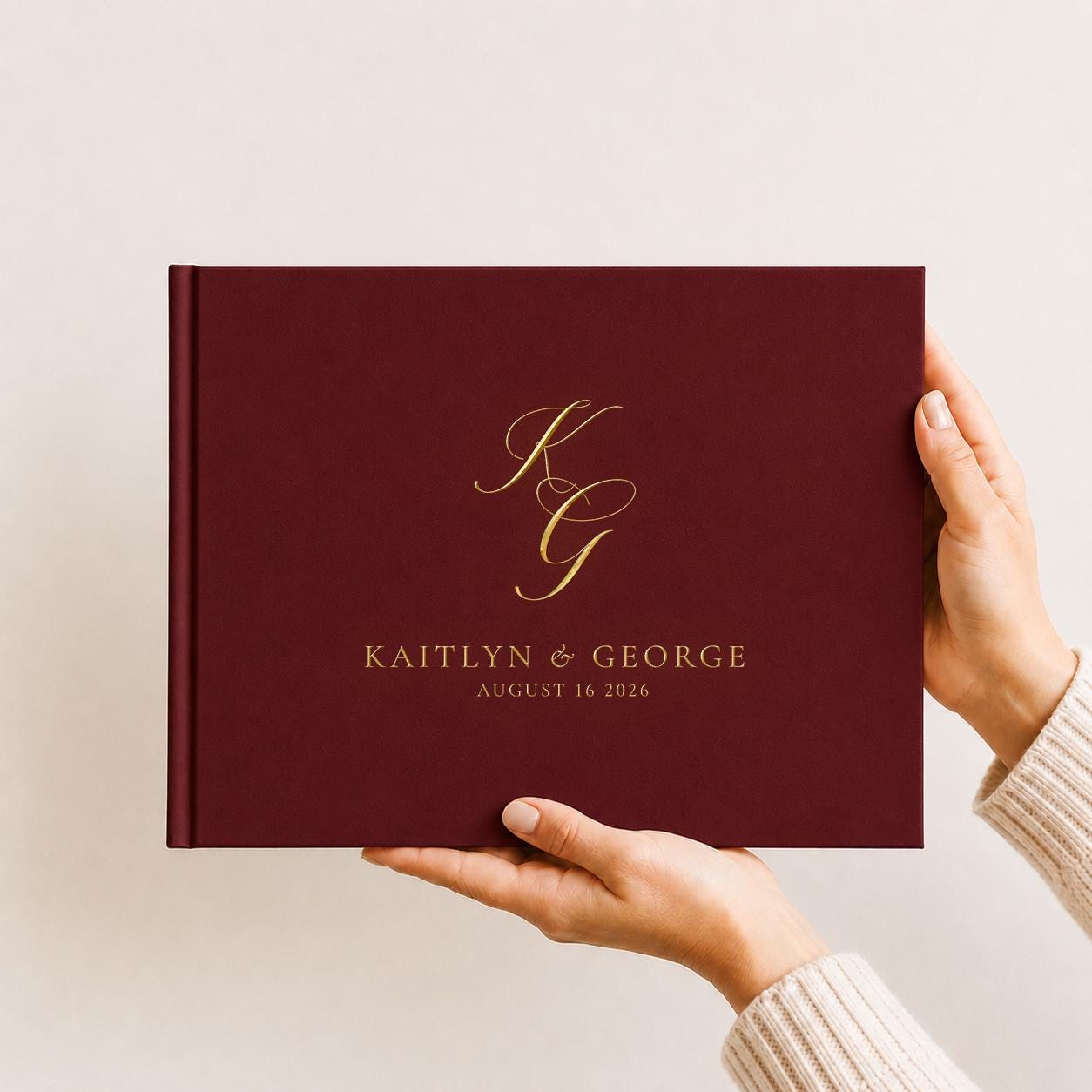 Wedding Guestbook, Personalized Wedding Guest Book, Wedding Guest Book, Guestbook Wedding, Custom Wedding Guest Book, Gold Foil Guestbook