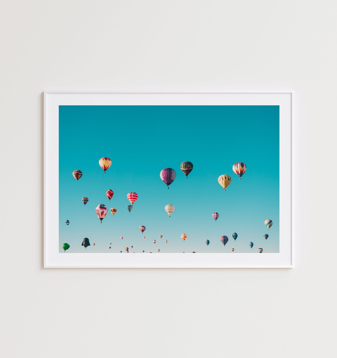 Hot Air Balloon, Fine Art Photos, Photography Prints, Large Framed Wall