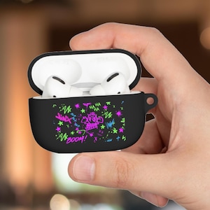 Arcane Jinx Graffiti AirPods Pro 1:a generationens skal