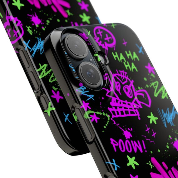 Arcane Jinx iPhone Case Jinx Graffiti iPhone Case Jinx Fan