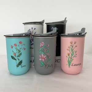 Personalized Stainless Steel Tumblers | Bridesmaid Proposal Wine Tumbler | Stainless Steel Cup | Bridesmaid Gift