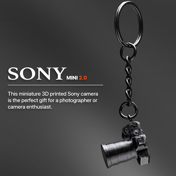 3D Printed Sony Mini Camera Keychain
