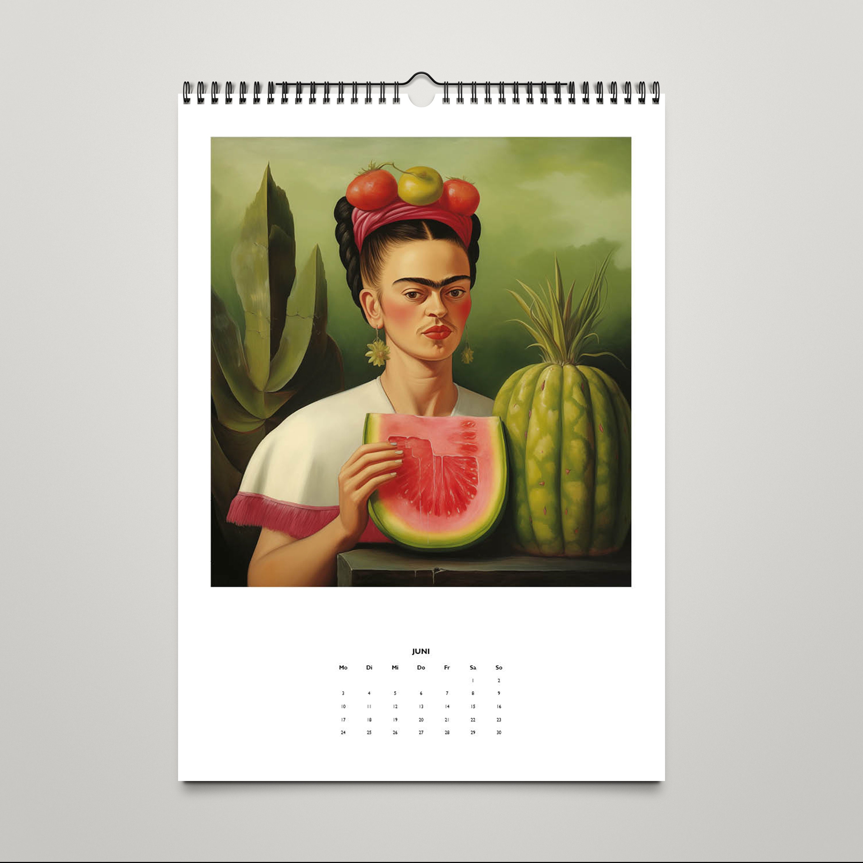 Libro Frida Kahlo Wall Calendar 2024 (Art Calendar) De Flame Tree