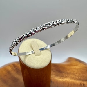 835S silver bangle VINTAGE