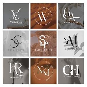 Custom Logo Design for Business, Luxury Logo Design, Modern Logo, Unique Logo Maker, Professional Logo and Branding Packages, Minimal Logo
