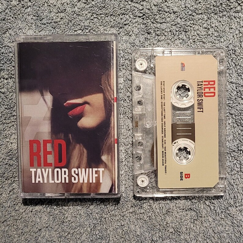 Taylor Swift Cassette Tape Reputation Red Lover Speak Now - Etsy