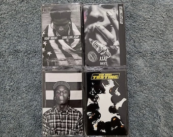 Asap Rocky Cassette Tape Hip Hop Rap Trap