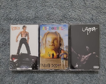 Travis Scott cassette tape Rap Trap Hip Hop