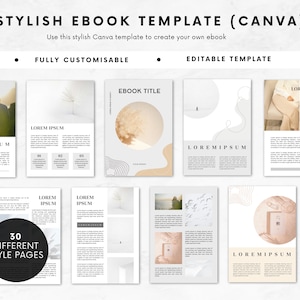 ebook template canva | ebook template | ebook cover | book cover design | business ebook template | canva template ebook | blogger template