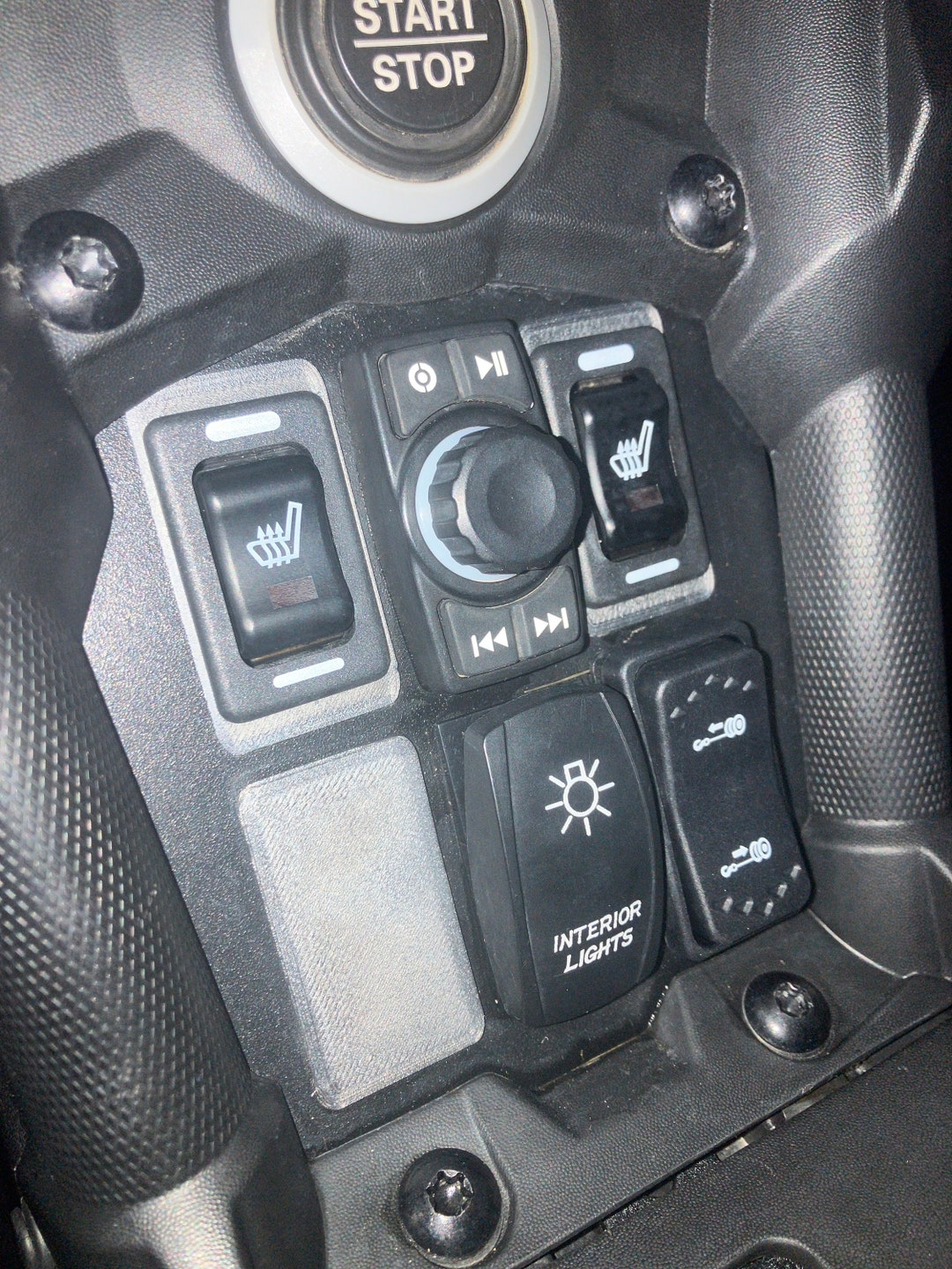 Tusk Seat Heater Rocker Switch Adapter Etsy