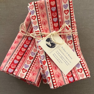 Candy Heart Dinner Napkins, Set of 4