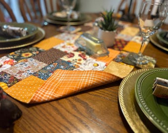 Autumn Patchwork Table Runner