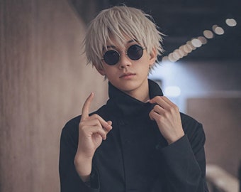 Jujutsu Kaisen Cosplay, Gojo Satoru Cosplay, Complete Set Anime Cosplay, Cosplay for him and her