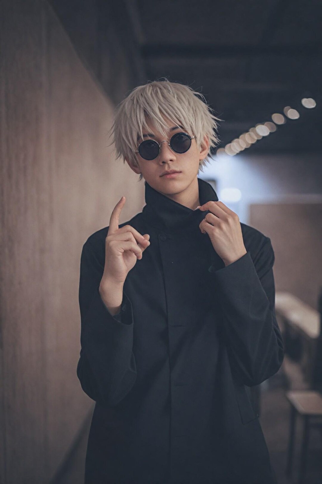 Jujutsu Kaisen Cosplay Gojo Satoru Cosplay Complete Set Anime Cosplay 