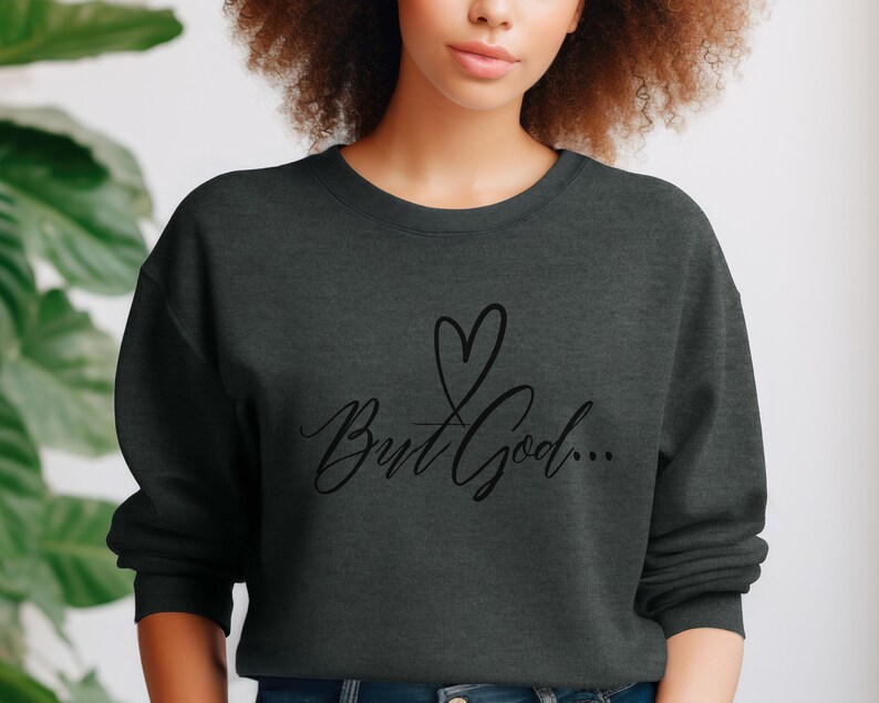 But God Sweater, Christian Sweaters for Women, Jesus Sweater