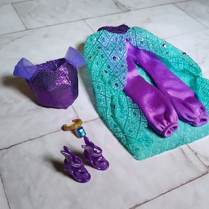 Prinzessinnen Kleid für Puppe - 1/6 Kleidung für normale 11 Zoll 30 cm weibliche Puppen