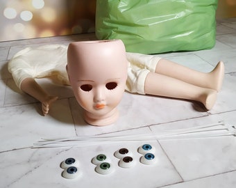 Vintage Bisque Porcelain Set Ready for Craft