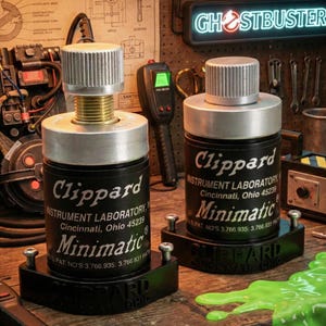 Kit de actualización de mochila de protones / Estructura del propulsor, válvulas Clippard y juego de perilla de manivela / Resina con acabado a mano / Piezas de utilería de Cazafantasmas imagen 4