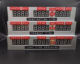 Back to the Future Time Circuits Replica V2 | Wifi or Standalone
