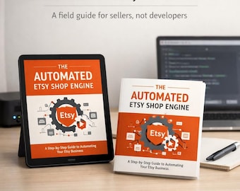 Automate Your Etsy Shop with AI | Step-by-Step Guide for Sellers | No Coding Needed | PDF Download