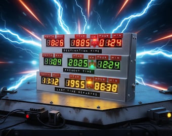 バック・トゥ・ザ・フューチャー タイムサーキットクロック、BTTF