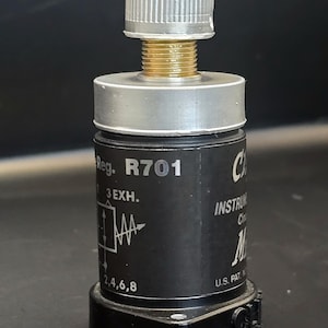 Clippard R-701 Valve Replica | Mirror Finish Nameplate | Ghostbusters Proton Pack & Spengler Wand Upgrade | Resin Prop Part image 4