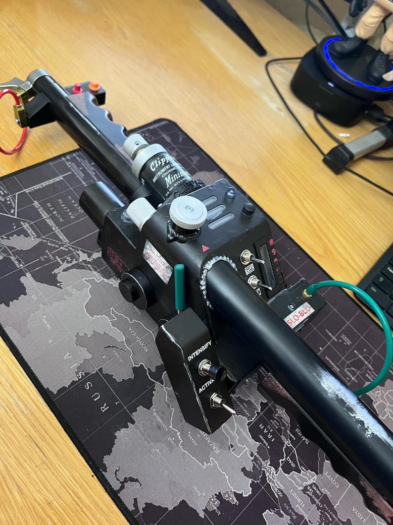 Clippard R-701 Valve Replica | Mirror Finish Nameplate | Ghostbusters Proton Pack & Spengler Wand Upgrade | Resin Prop Part image 10