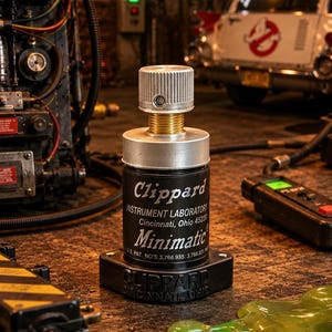 Clippard R-701 Valve Replica | Mirror Finish Nameplate | Ghostbusters Proton Pack & Spengler Wand Upgrade | Resin Prop Part image 13