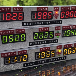 Back To The Future Time Clock