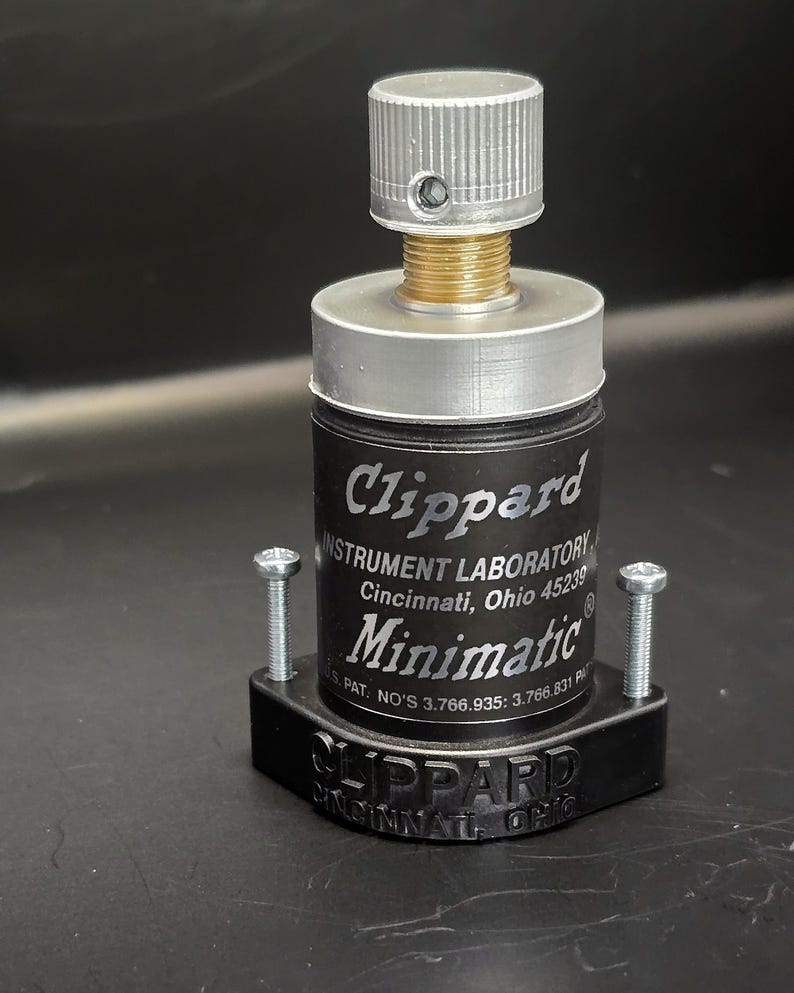 Clippard R-701 Valve Replica | Mirror Finish Nameplate | Ghostbusters Proton Pack & Spengler Wand Upgrade | Resin Prop Part image 3