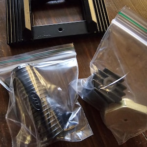 Kit de actualización de mochila de protones / Estructura del propulsor, válvulas Clippard y juego de perilla de manivela / Resina con acabado a mano / Piezas de utilería de Cazafantasmas imagen 13