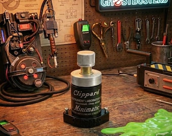 Clippard R-701 Valve Replica | Ghostbusters Neutrona Wand Upgrade | Spengler Wand Prop Part | Metallic Resin & Foil Label