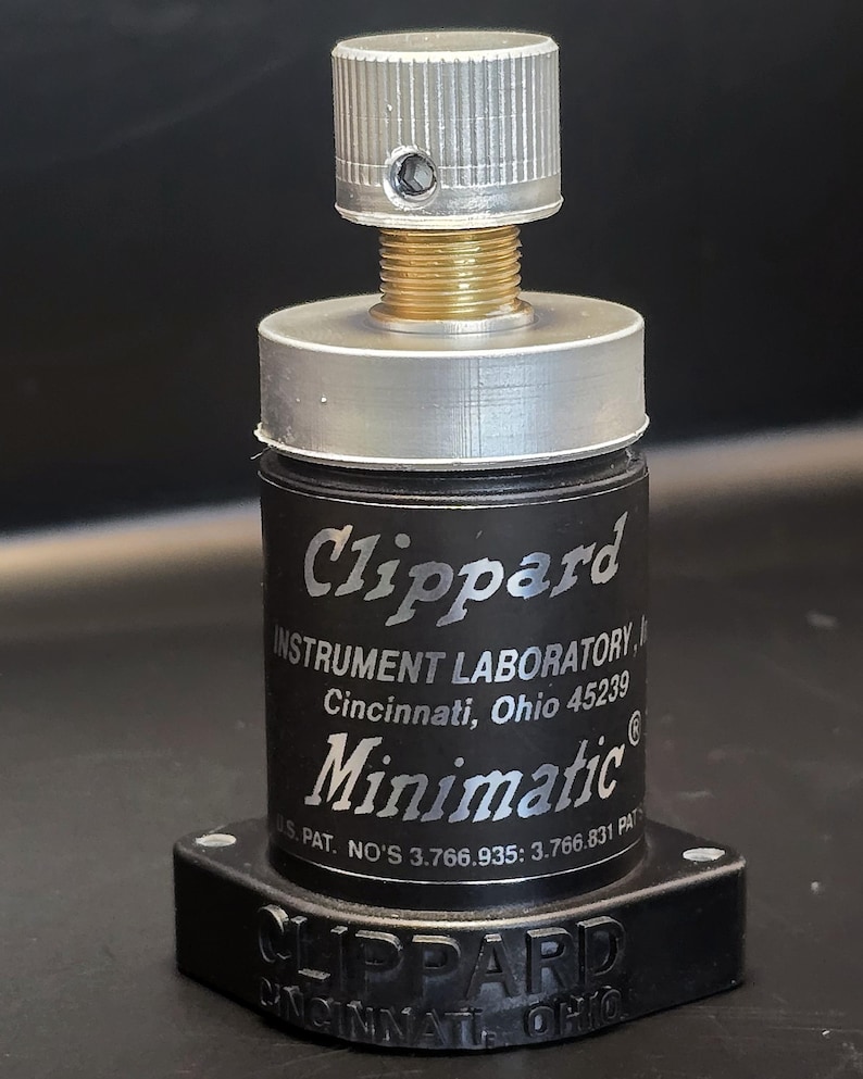 Clippard R-701 Valve Replica | Mirror Finish Nameplate | Ghostbusters Proton Pack & Spengler Wand Upgrade | Resin Prop Part image 2