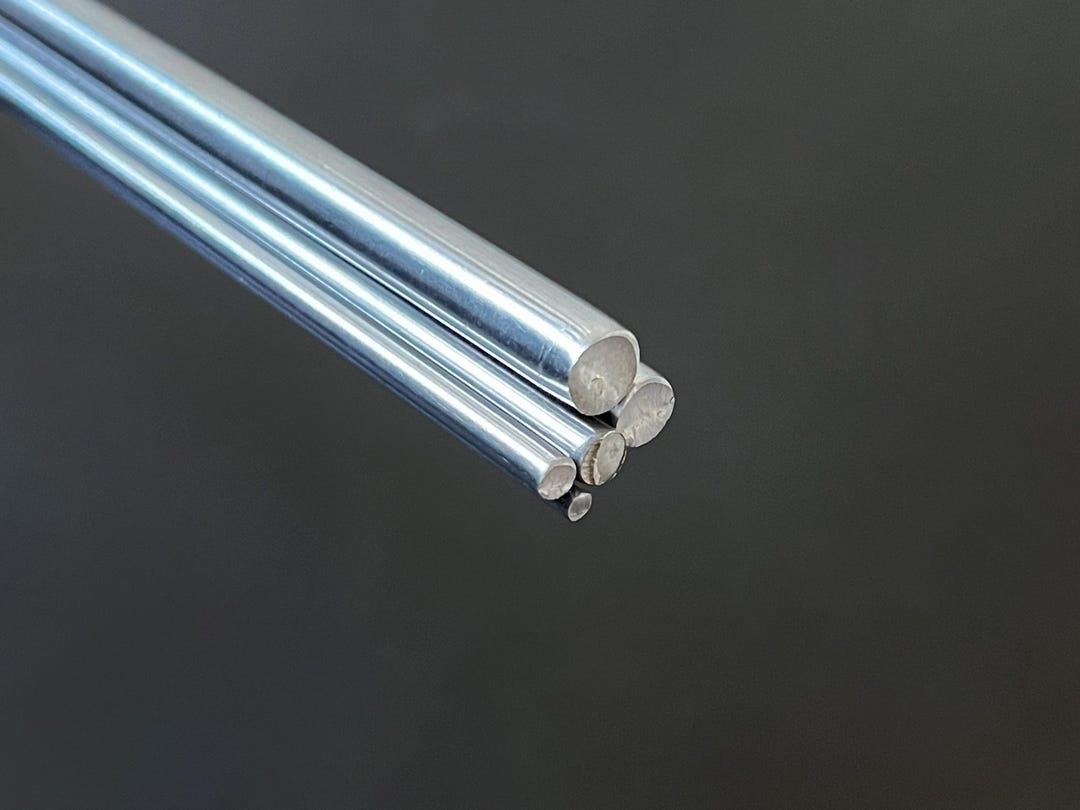 High-quality Silver Steel Rods 500mm/50cm Long Pieces– Perfect for ...