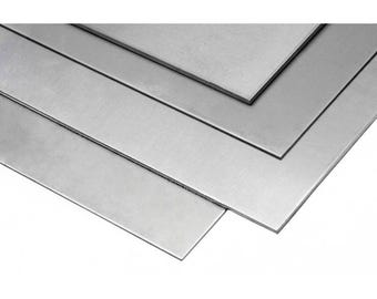 Aluminum Sheet Metal | Lightweight Metal Plates for DIY, Craft and Fabrication | Aluminum Plate for Projects | Multiple Sizes & Thickness