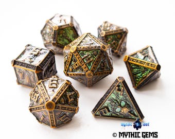 Entombed Souls - Metal Dice Set