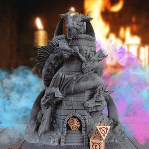 Tiamat - Dice tower by Fates End