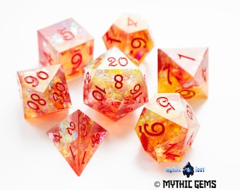 Poisoned Apple - Sharp Edge Resin Dice Set