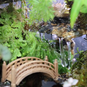 Handmade Indoor Waterfall Fountain: Zen Garden with Live Plants bild 8