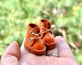 Miniature Doll Shoes , Ready To Ship , Doll Shoes For 1/6 Scale Blythe and Similar Size Doll Handmade Doll Shoes Outfit, Best Seller Outfit
